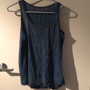 M Tinley Road Blue denim colored sleeveless tank